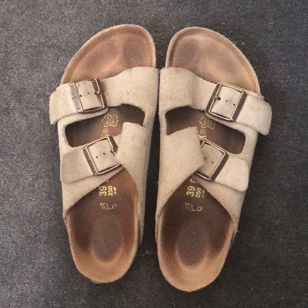 Taupe Birkenstocks